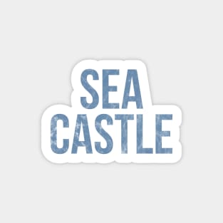 Sea Castle Vintage Sticker